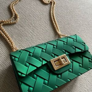 Mini purse with chain